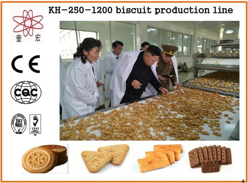 Kh Food Machine for Small Scale Industry Biscuit Making Machine