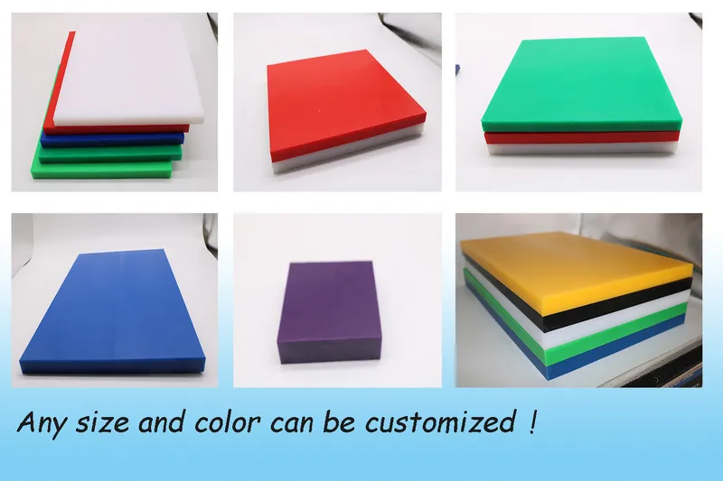 Wear Resistant Low Temperature Resistant UHMWPE Thick Plastic Board