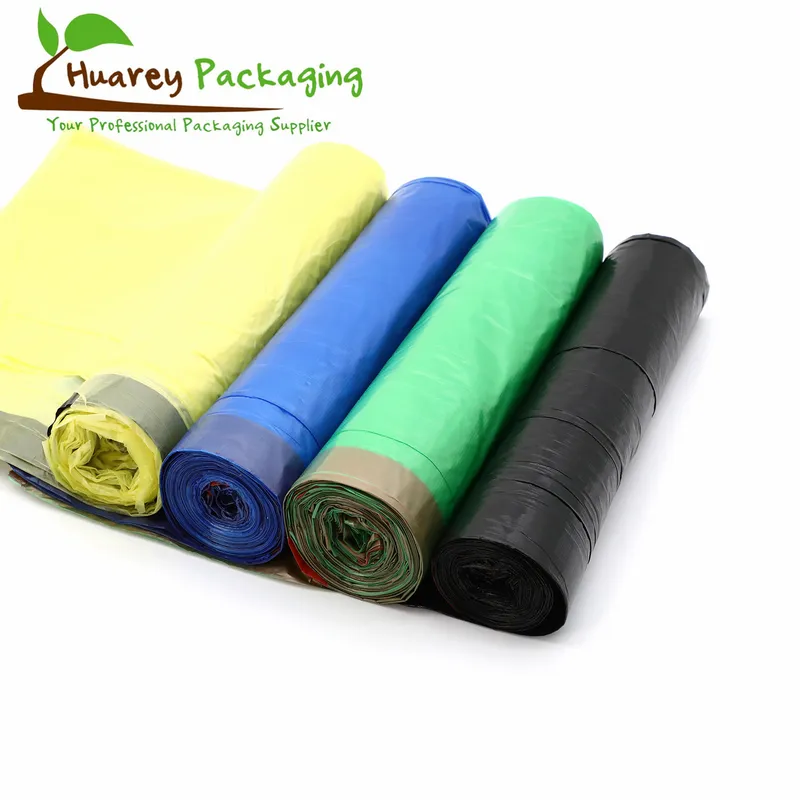 Rubbish Biodegradable Plastic Trash Garbage Bags on Roll