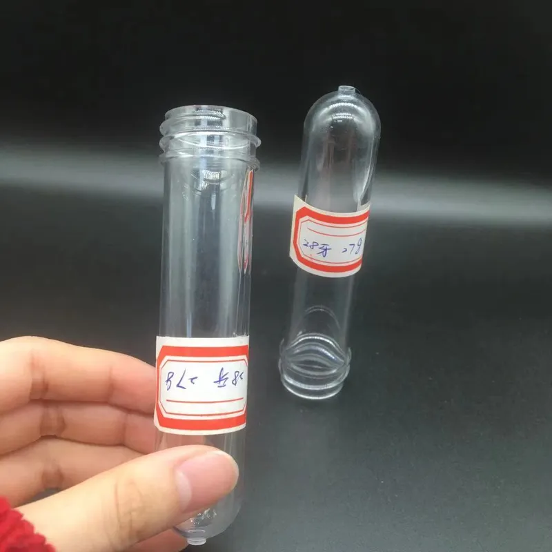 28mm Neck Plastic Customized Pet Preform Bottles