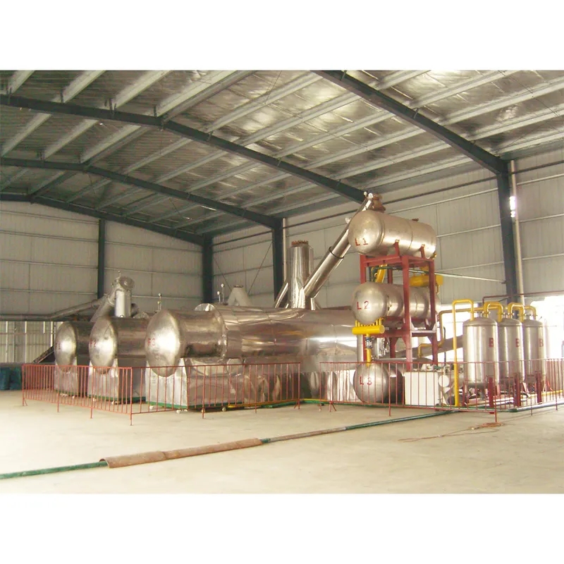 Environmental Friendly Scrap Tire/Plastic/Rubber Recycling Pyrolysis Plant