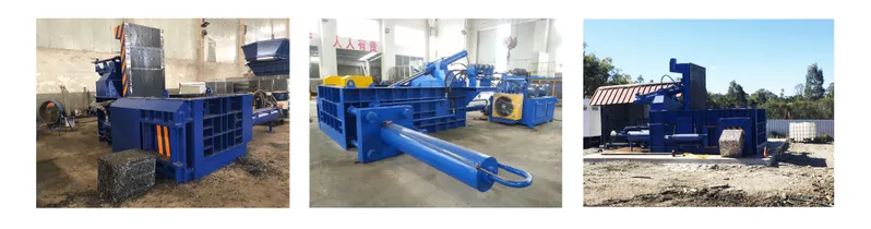 Hydraulic Scrap Aluminum Recycling Metal Baler Machine