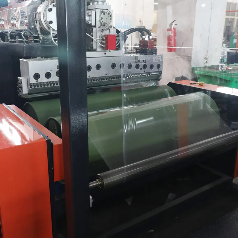 Plastic PP Film Extruding Machinery