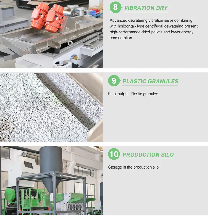 Plastic Recycling Machine for PP PE Hard Plastic