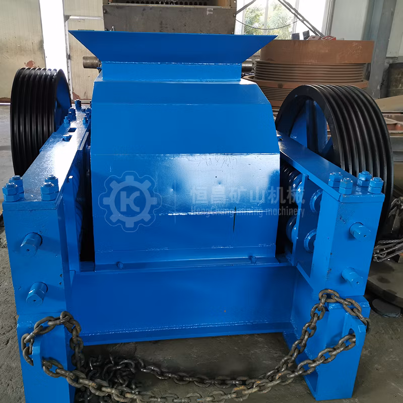 2gp 400*250 Small Scale Double Roller Crusher, Small Stone Crusher Machine