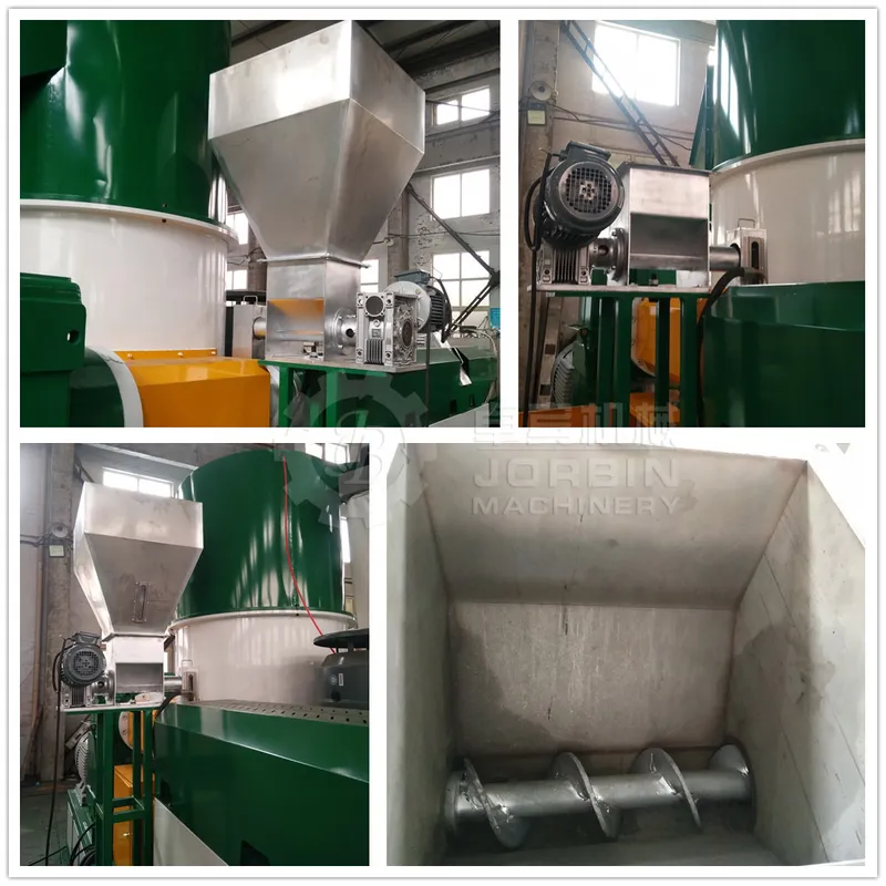 Plastic Pelletizing Recycling Extruder Plant