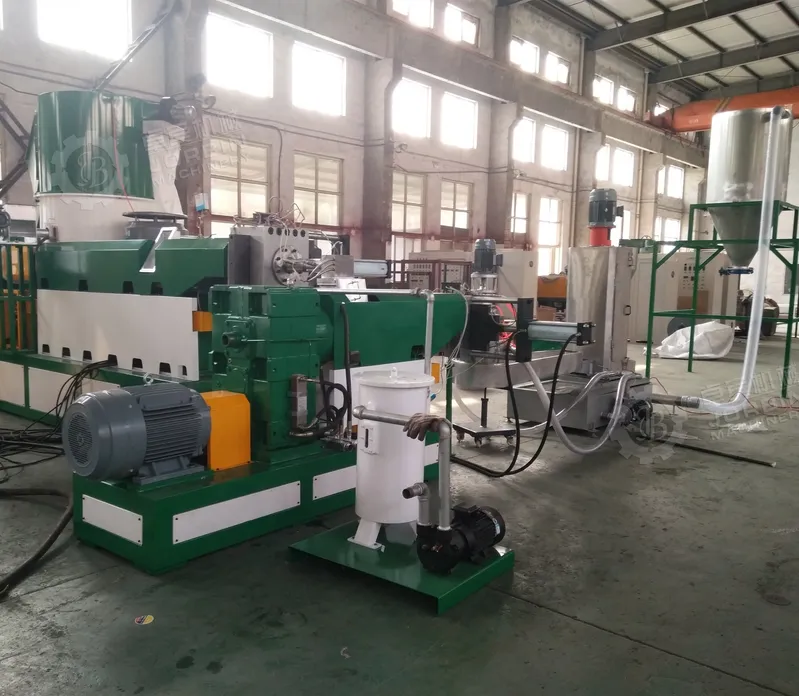 Plastic Pelletizing Recycling Extruder Plant