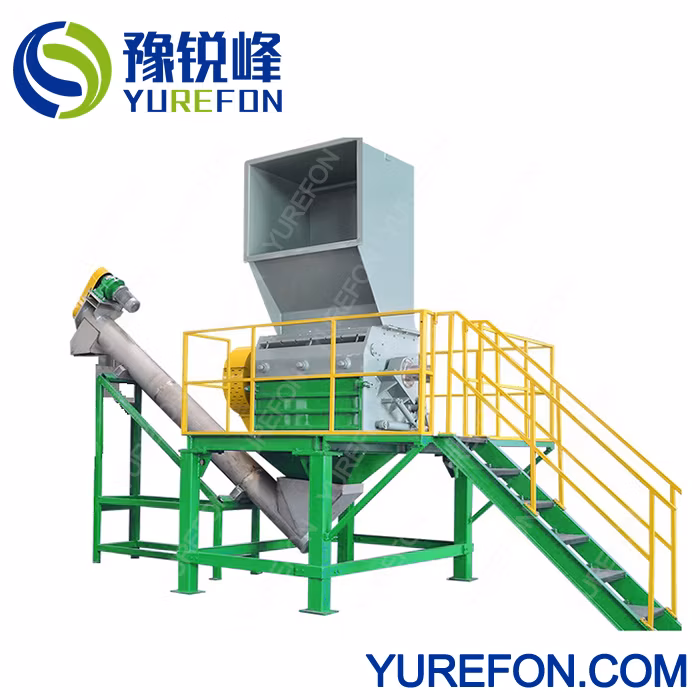 Plastic Film Crushing Machine with Claw Blade