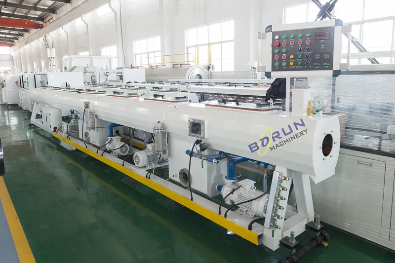 Automatic Plastic PVC UPVC Double Cable Pipe Tube Extrusion Production Line