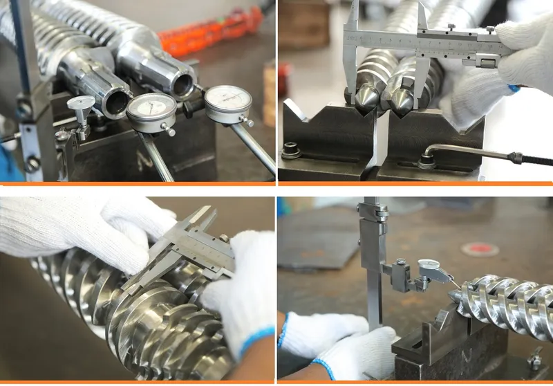 Single Feeding Screw Barrel for Plastic Extruders