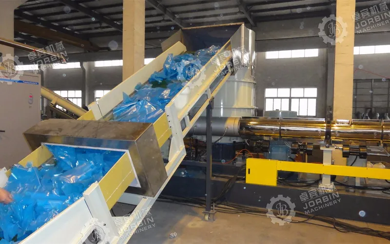 Farm LLDPE Film Recycling Pelletizing Machine