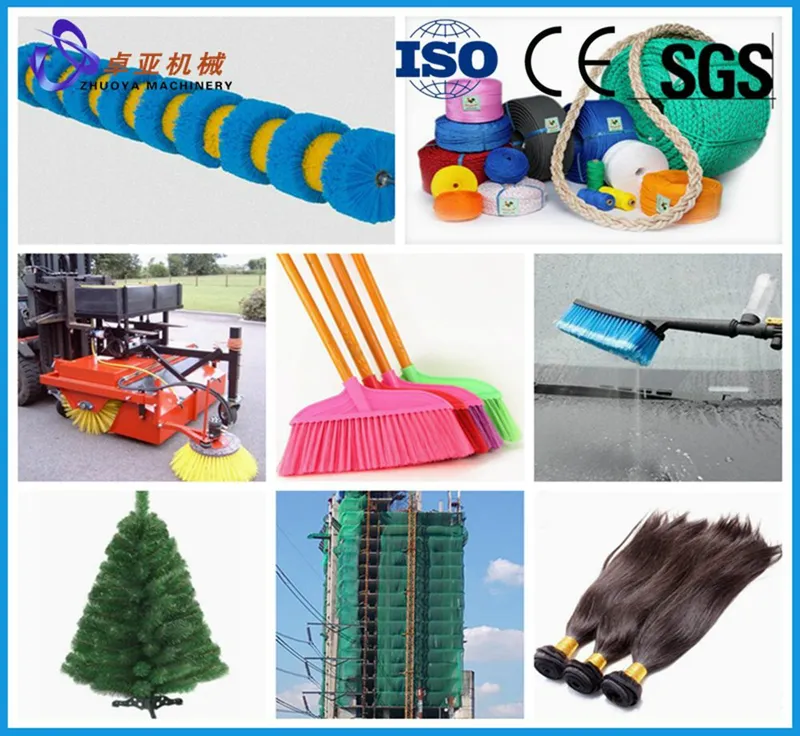 Plastic Extruders to Make Pet/PP/PE Monofilament/Brislte/Fiber/Filament