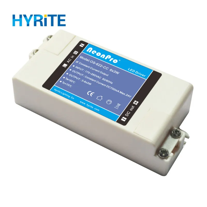 350/700mA Constant Current Plastic Power Supply for Commercial Light