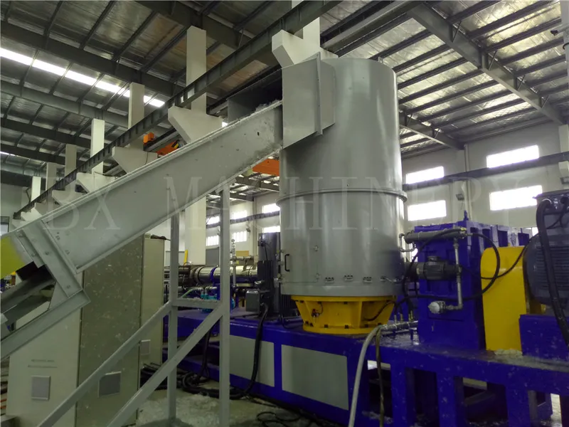 Plastic Hard Material Recycling and Pelletizing Machine