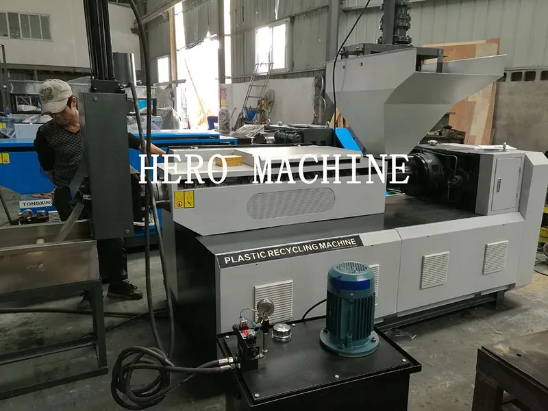 Fully Automatic Waste Small Scale Dirty Plastic Recycling Machine