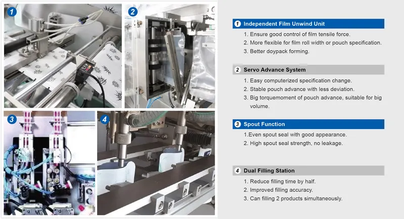 Small Scale Automatic Liquid Packing Machine