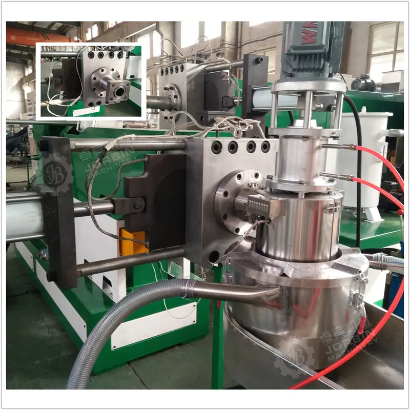 Plastic Pelletizing Recycling Extruder Plant