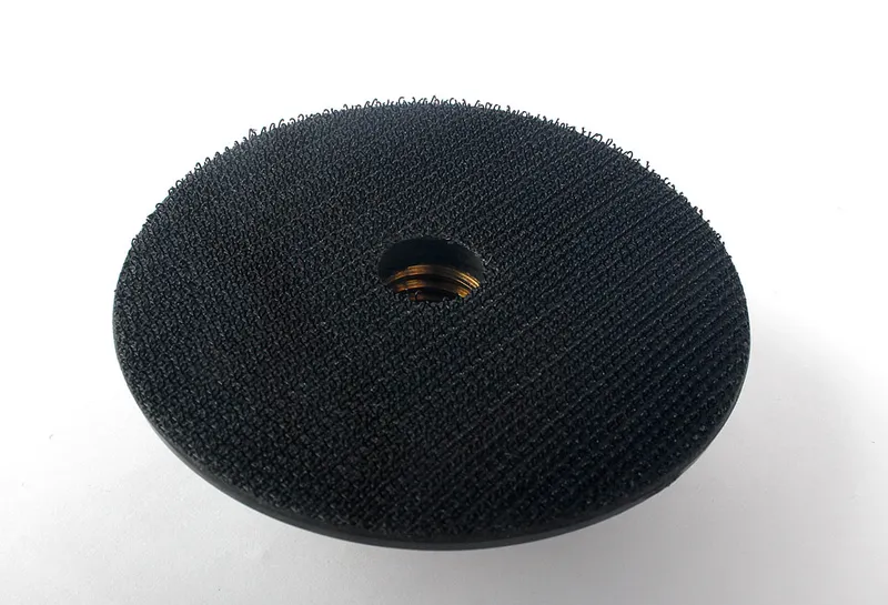 3" Black Ultra Thin Soft Rubber Backer Pad for Angle Grinders