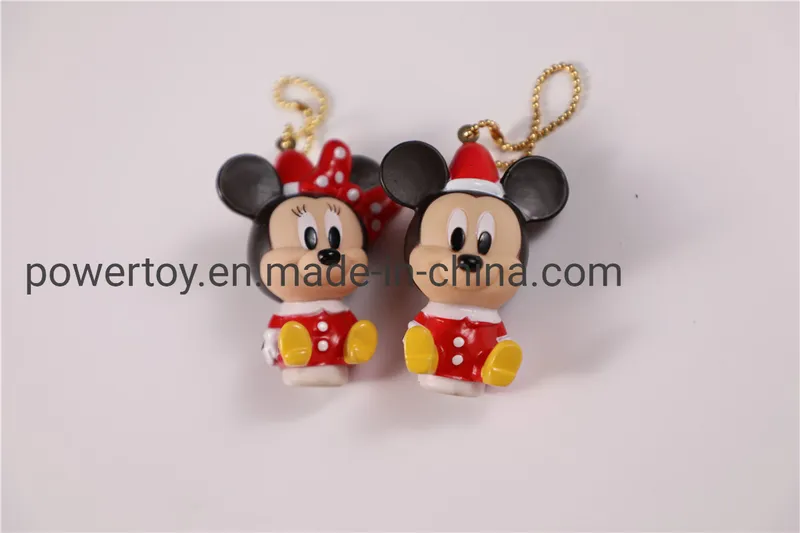 Personalized Christmas Ornament of Plastic LED Linghts Cartoon Gifts