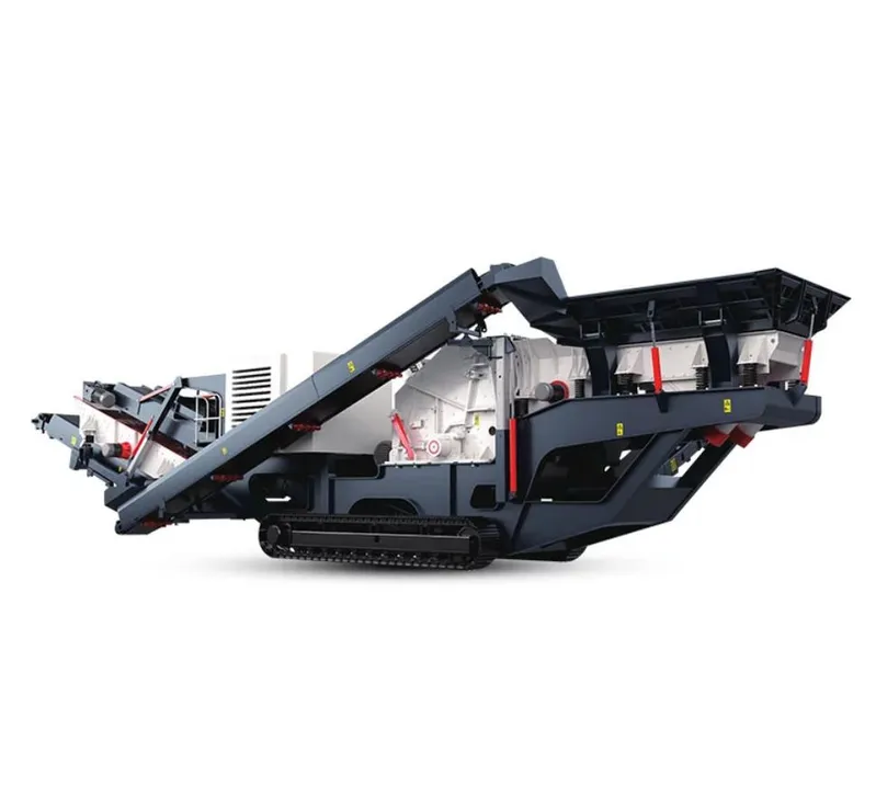 Rock Concrete Portable Crusher Machine /Crawler Second Jaw Crusher