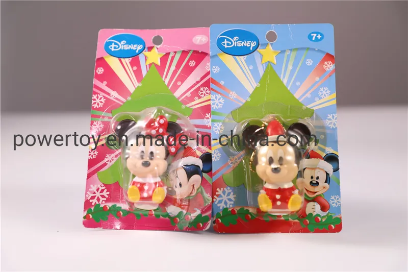 Personalized Christmas Ornament of Plastic LED Linghts Cartoon Gifts