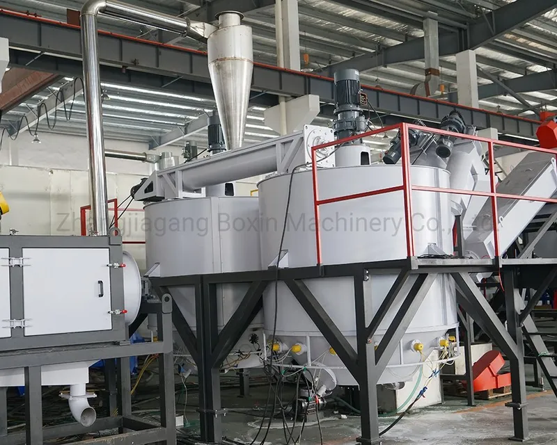 2021 Waste Plastic Pet Bottles Washing and Crushing Machine