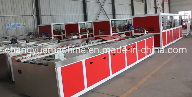 Plastic Profiles Extruder Machine PVC Roof Wall Ceiling Panel Extruder