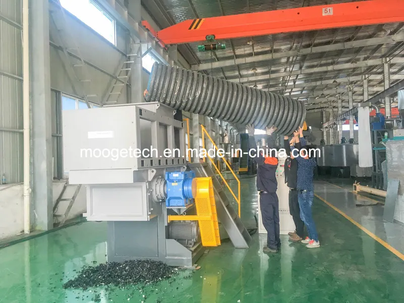 High Power Waste HDPE Drum plastic shredder machine