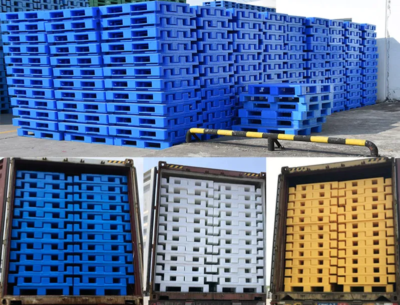 HDPE Plastic Tray Heavy Duty Rackable Plastic Pallet