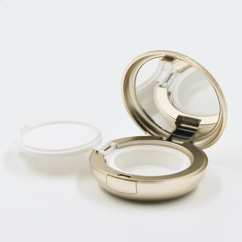 Cheap Plastic Cosmetic Packaging Case Empty Powder Compact for Sale