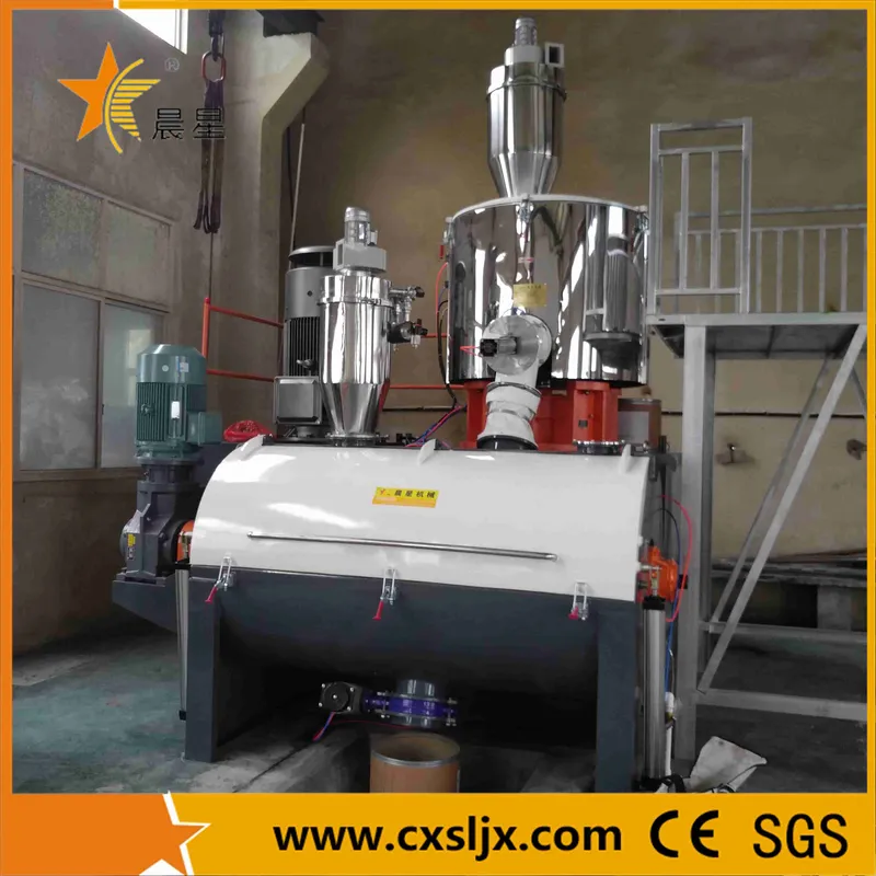 Hot and Cooling PVC Plastic Powder Mixer Cost and Factory