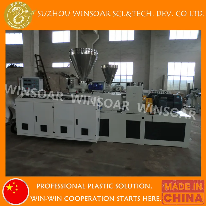 Plastic Extruder Twin Screw Extruder for Pipe Extrusion