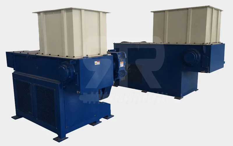 Plastic Pipe Shredder PP PE Lumps Single Shaft Shredder with Good Quality