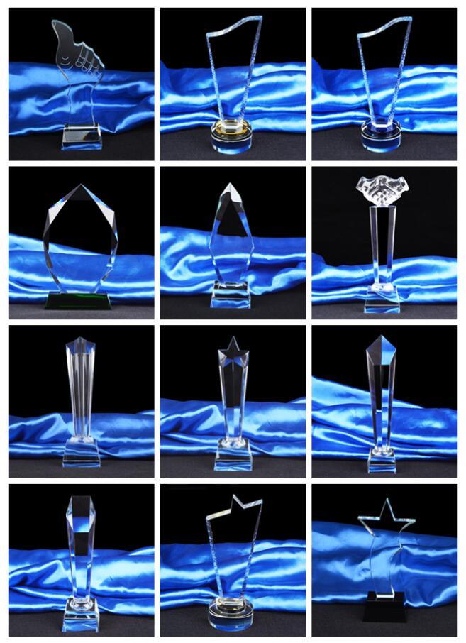 Crystal Glass Iceberg for Table Decoration