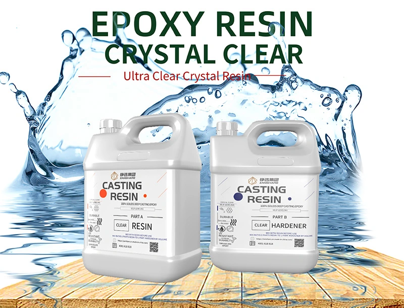 Transparent Resin for River Table Woodworking Crystal Clear Epoxy Resin Casting Epoxy Resin