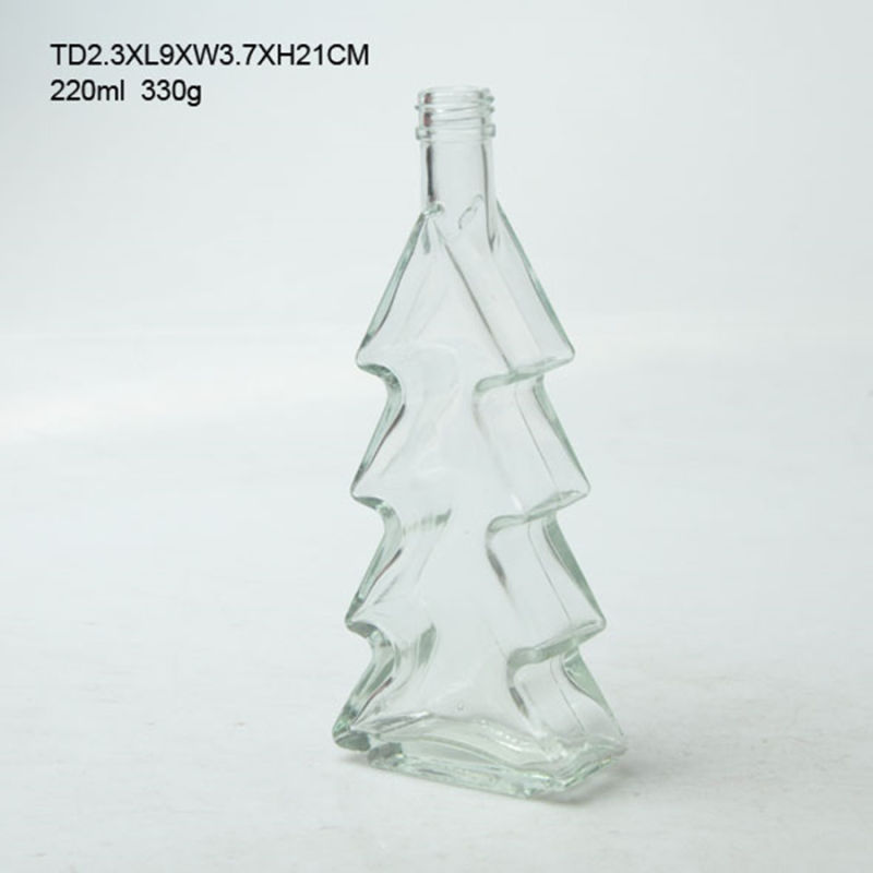 Hand Blown Transparent Flower Glass Vase/Crystal Vase