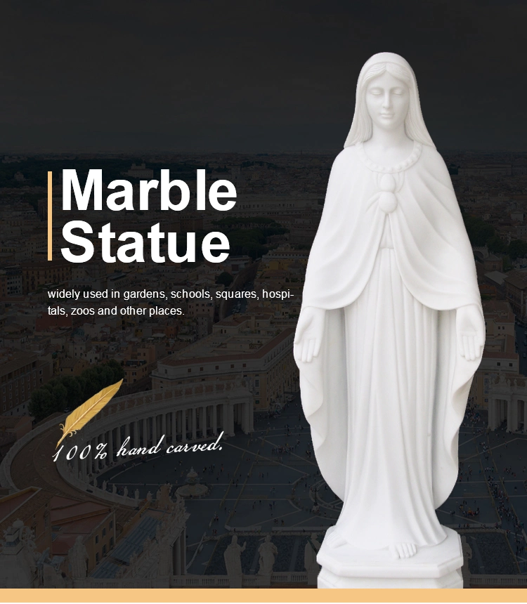 Virgin Mary Marble Statue Mother Mary Statue