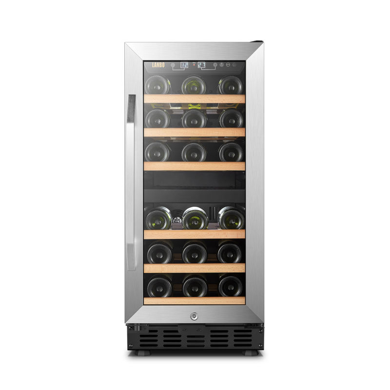 Digital Touch Control 26~28 Bottles Wine Cabinet/Wine Cooler