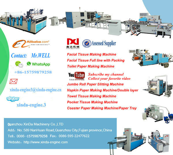 Paper Coaster Tissue Printing Making Machine