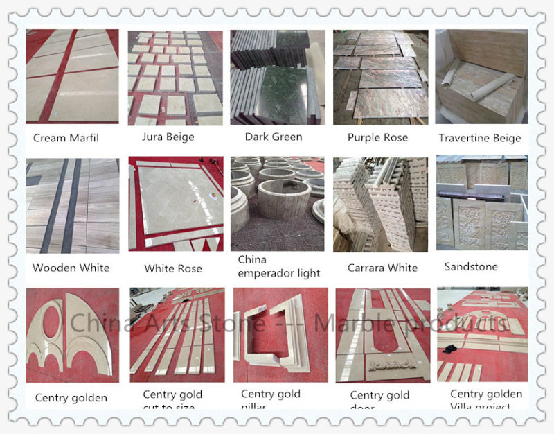 Wholesale New White Marble Tile for Floor and Wall Project