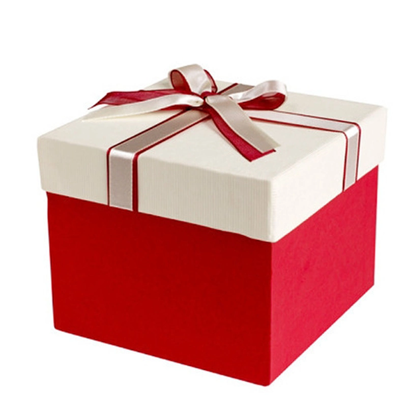 Custom Designed Grade Gift Box, Carton Box, Paper Gift Packing Box with Bowknot
