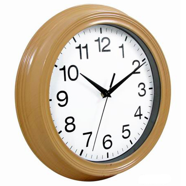 Modern Wall Clock Easy to Read Decorative Indoor/Kitchen Clock