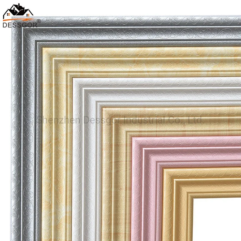 Imitated Marble Line Marble Strips Wall Frame Waistline for TV Background Moulding