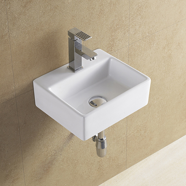 Popular Design Ceramic Sinks Wall Hung Basin