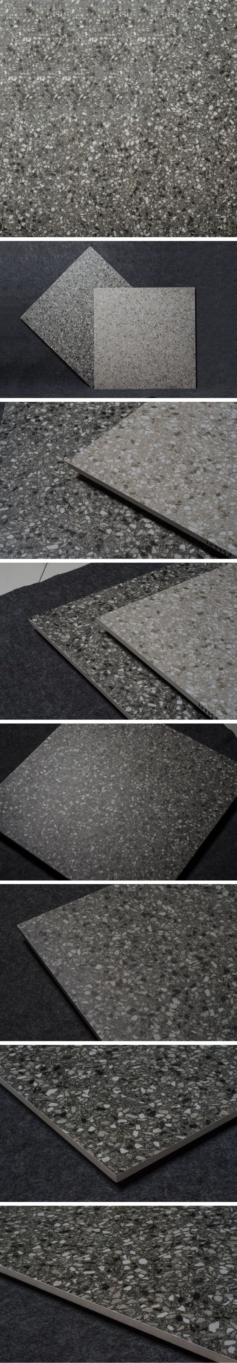 Gray Floor 60 60 Standard Square Size Terrazzo Tile Price