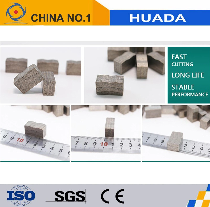 Huada Diamond Segments for Granite Block, Marble Block, Sandstone, Quartzite Block