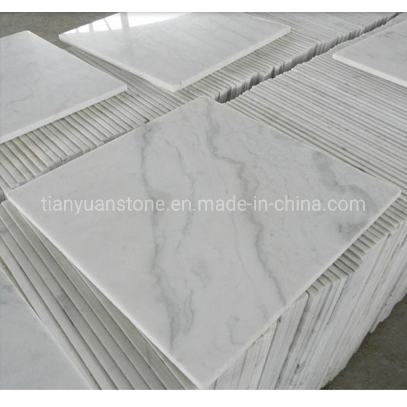 Cheap White Marble Guangxi White Marble for Flooring Tile