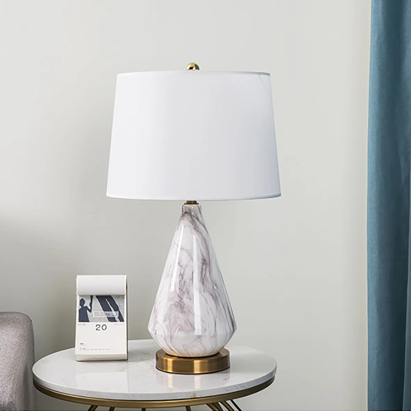Marble Texture Design Modern Style Table Lamp Desk Lamp Bedside Lamp
