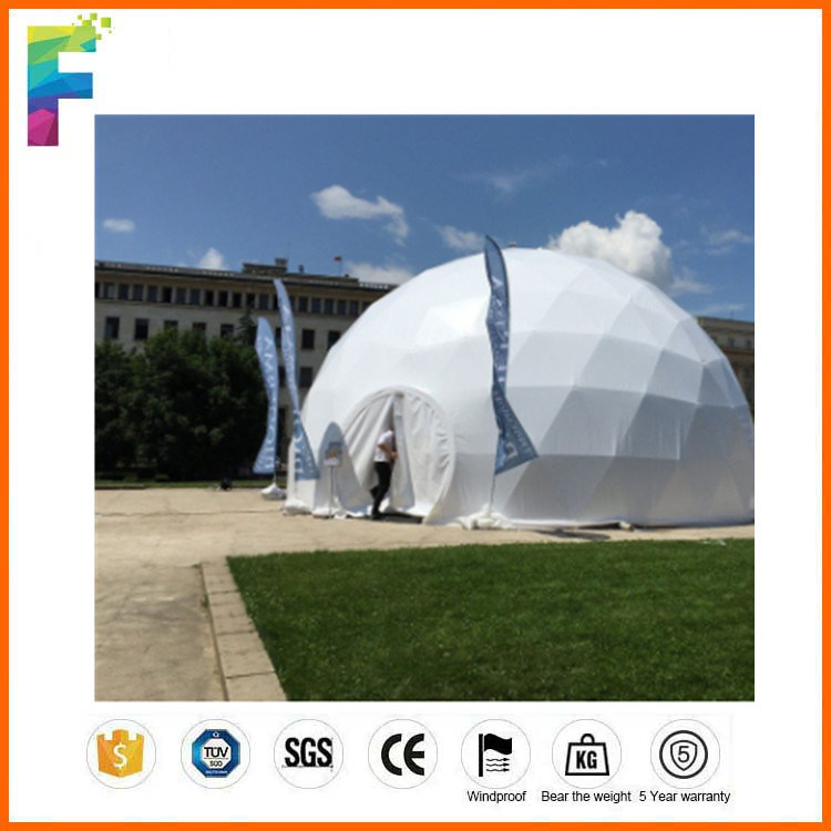 Rain Proof Large Dome Tent, Large Half Sphere Heavy Duty Outdoor Tent