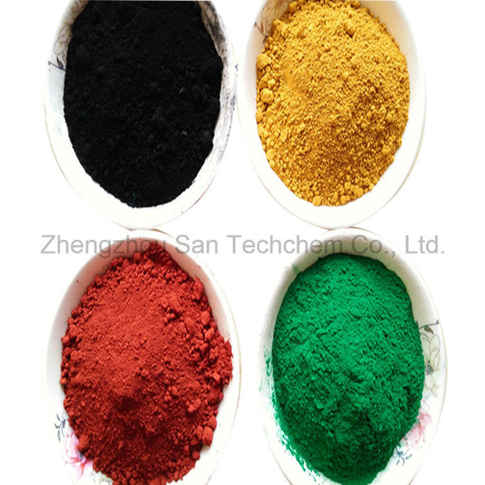 Factory Direct Sale Pigment Yellow Iron Oxide for Color Tiles